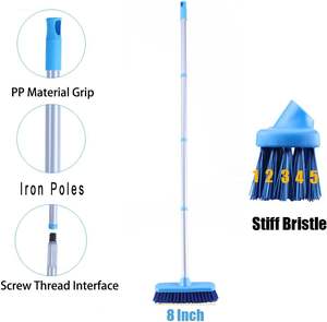 Telescopic <b>Pet</b> <b>Hair</b> <b>Removal</b> Eco-friendly Rubber Broom for Household Home Bedroom - Product Image 2