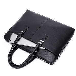 OEM-Bolso de cuero genuino para hombre, bolsa para ordenador portátil de negocios, de fábrica, productos de China - Product Image 3