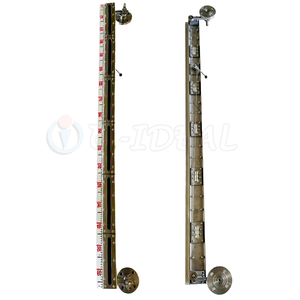 Jauge de niveau à flotteur <span class=keywords><strong>marin</strong></span> avec plaque en verre et vanne <span class=keywords><strong>auto</strong></span>-fermante, approuvée CCS, double lecture directe et par aiguille - Product Image 3