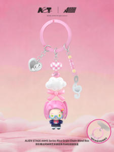Lot de 16 boîtes en gros – Figurines authentiques ALIEN STAGE AAHS Series Rice Grain Chain Blind Box – Figuras Kawaii Mizi Sua Till Ivan <span class=keywords><strong>Luka</strong></span> - Product Image 4