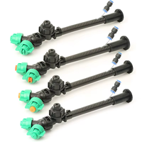 Buse conique à double tête pour pulvérisateur agricole, tige d'extension de 8 mm pour machine de protection des plantes, modèle d'avion pulvérisateur