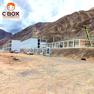 Cbox - Vivienda Modular Prefabricada para Trabajadores, Edificio de Oficinas, Casa Contenedor en Paquete Plano, Multi-Nivel, Móvil, Venta al Por Mayor - Product Image 1