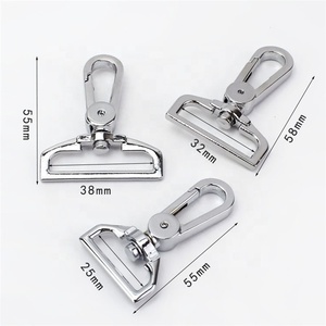 Meetee E6-2 25/32/38mm Taschenriemen-Zubehör Karabinerhaken Hundehaken Handtaschen-Federhaken Drehbare Schnallen für Ketten-Hardware-Zubehör - Product Image 2