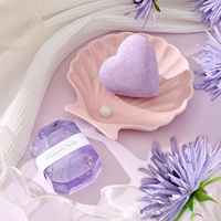 Coffret Cadeau « Bon Rétablissement » Personnalisable – Savon, Couverture, Cadeaux d'Anniversaire pour Femmes – Pour Usage Professionnel – Panier Cadeau Spa Violet