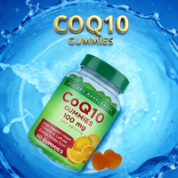 Complément Quotidien Coenzyme Q10 Ubiquinol en Gummies pour Adultes - Soin Naturel Végétalien de la Peau & Soutien Énergétique Immunitaire