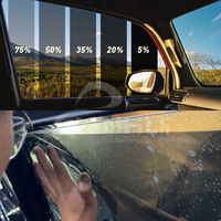 Autocollants en céramique nano Llumar pour voiture, film teinté intelligent pour vitres de voiture, film isolant thermique à 100%, film de protection UV 2 mil, film solaire