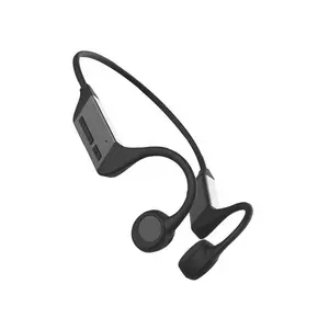 V18 New Fashional Bone Conduction Headphones 32G TF MP3 Player Ear Open-Ended Bone Conduction Earphones With Aluminium Housing