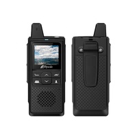 Android 4.4 Double SIM GSM WCDMA LTE PTT POC Zello Talkie-walkie Mini radio IPX4 Résistant à l'eau Sortie 2W
