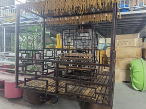 Perahu bumper anak-anak, perahu air menyenangkan, perahu BBQ panas, sistem kontrol pusat, pelampung air, bantalan mengambang, kolam tiup - Product Image 2