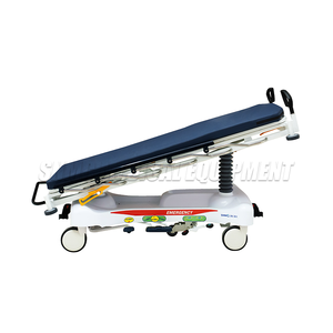 2025 새로운 스타일 병원 환자 교통 트롤리 유압 중앙 잠금 바퀴와 다기능 전송 트롤리 - Product Image 3