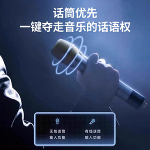 Portable Speaker With <b>Microphone</b> Rechargeable Battery Outdoor Karaoke Use Colorful Led Light - Product Image 3