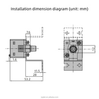 Manomètre électronique IPSP210 haute précision, 2 sorties de commutation, option analogique pour l'automatisation industrielle