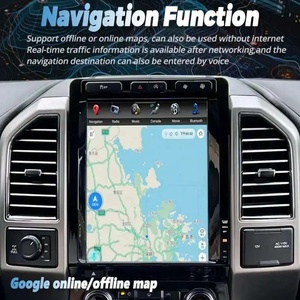 หน้าจอแนวตั้ง Navirider ขนาด 12.1 นิ้ว สำหรับรถฟอร์ด F-150 ปี 2015-2016 ระบบ Android 13 ความจุ 8+256GB พร้อม DSP มัลติมีเดีย สเตอริโอ รองรับ Carplay 4G GPS - Product Image 4