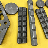 Harga Terjangkau Kekerasan Tinggi 350*80mm 450*30mm Blok Tahan Aus Bagian Bawah Tempa untuk Bucket Excavator PC200 PC300 PC400