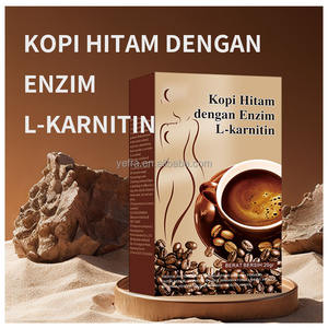 Café Negro con Enzimas <span class=keywords><strong>L</strong></span>-carnitina, Café Instantáneo Natural para Dieta Saludable, Control de Peso, Keto - Product Image 4