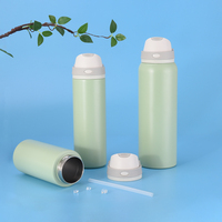 Bouteille d'eau isotherme en acier inoxydable sans BPA, 550 ml, 750 ml, 1 L, 1,2 L, avec poignée en caoutchouc confortable, isolation sous vide, 6 à 12 heures