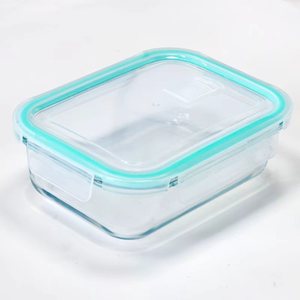 Boîte à <span class=keywords><strong>lunch</strong></span> en <span class=keywords><strong>verre</strong></span>, nouveau modèle, conteneur isotherme, boîte bento de grande taille pour le travail, ensemble de repas rectangulaire, boîte de conservation des fruits - Product Image 2