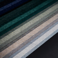 Alternatives au mousse acoustique, panneaux muraux en feutre PET colorés, salon, chambre à coucher, haute performance NRC 0.85, écologiques, insonorisants