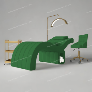 Hochwertige Geschwungene Schaumstoffauflage für Kosmetikliegen, Spa-Wellnessliege, Matratzenauflage für Kosmetikstudios, Wellenförmige Memory-Foam-Liege für Wimpernbehandlungen - Product Image 4