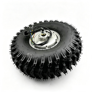<span class=keywords><strong>Kit</strong></span> de roue avec moteur à moyeu sans balais 500W et pneu <span class=keywords><strong>tubeless</strong></span> 15X5.00-6 pour ATV, véhicule agricole, brouette électrique, <span class=keywords><strong>conversion</strong></span> DIY - Product Image 2