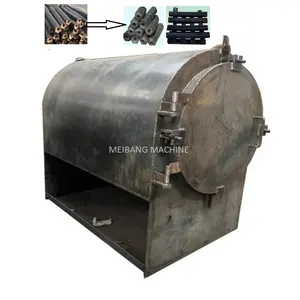 Non-smoke charcoal retort Kiln biochar making machine continuous carbonization furnace stove biochar making machine