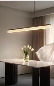 Luminaire suspendu minimaliste pour salle à manger avec une touche de luxe discret, luminaire linéaire minimaliste pour bar/table à manger - Product Image 4