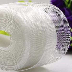 2.5 Inch 5Cm Lông Ngựa Bện Cắt Màu Cứng Crinoline <span class=keywords><strong>Polyester</strong></span> Cho Couture Áo Vật Chở Và Điêu Khắc Thiết Kế - Product Image 5