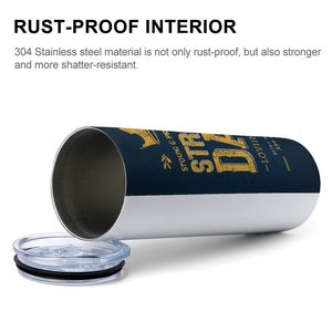 Vaso Térmico de Acero Inoxidable de 20oz Strong Dad, Personalizado con Foto, Aislamiento al Vacío, Diseño Personalizado - Product Image 6