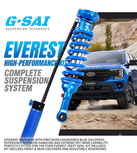 Amortisseur à azote contrôlé électroniquement intelligent pour Ford <span class=keywords><strong>Everest</strong></span> SUV 4x4 tout-terrain, kit de suspension performante avec télécommande sans fil - Product Image 2