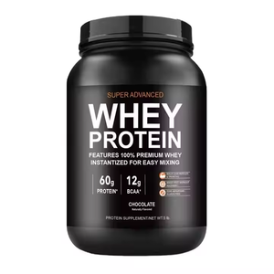 סיטונאי אבקת חלבון מי גבינה אורגנית 100% תקן זהב OEM, תוסף תזונה לבריאות לבניית שרירים למבוגרים, כולל BCAA - Product Image 1