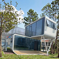 Boutique mobile extensible en vente, 10 pieds, 20 pieds, cadre en acier écologique, bar de conteneurs contemporain, café, villa modulaire de parc
