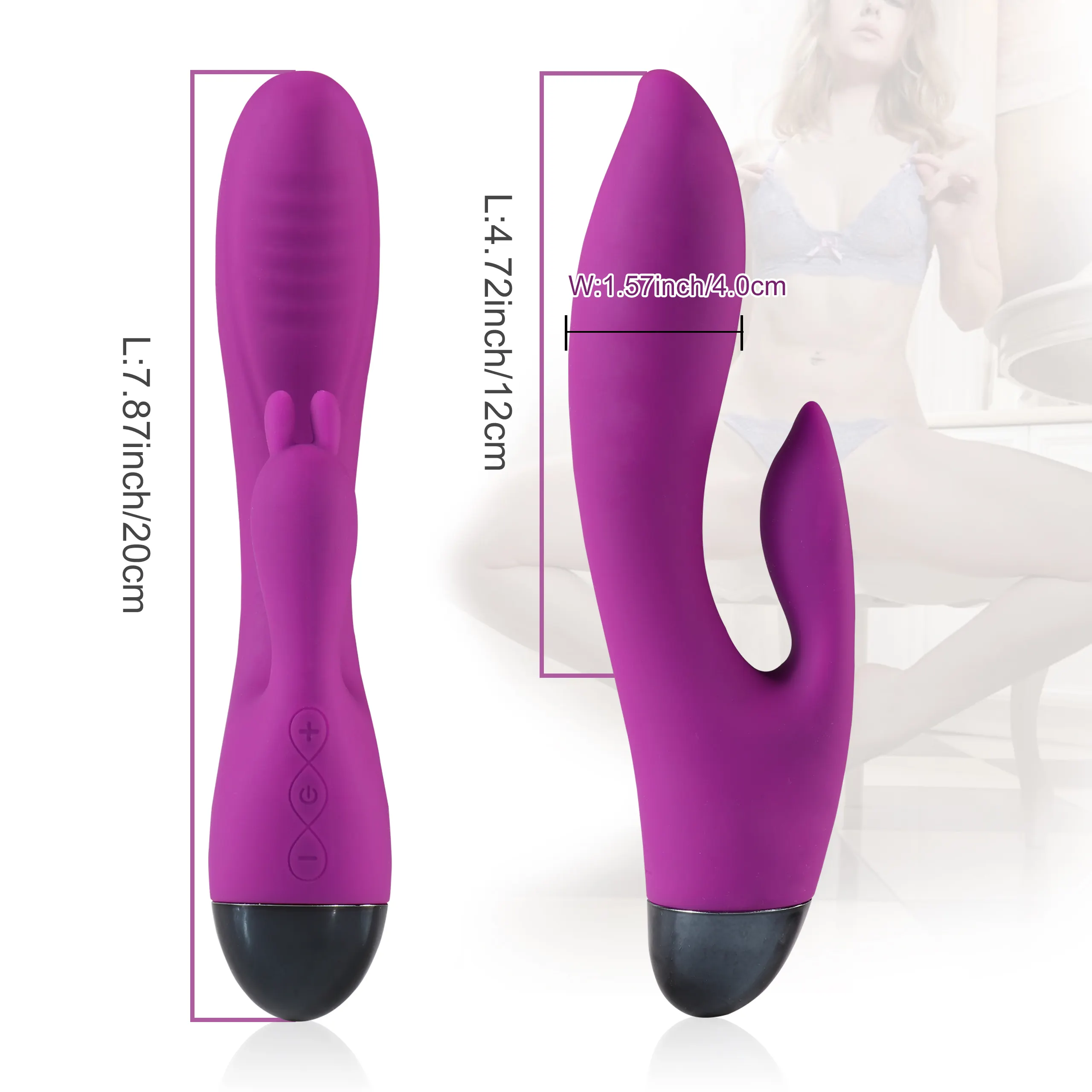YouQDOLL US Warehouse High Quality Waterproof Rechargeable G Spot Rabbit Vibrator Sex Toys Free Dildos And vibrators For Women