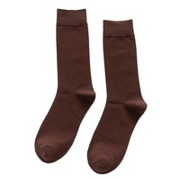 Chaussettes en coton biologique et bambou noir pur pour hommes, longues, mi-mollet, avec motif par sublimation, idéales pour les affaires – Cadeau du fabricant