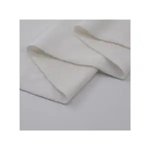 Fabric Supplier GRS-certified 60%Cotton 35%Polyester 5%Spandex 265GSM Raw White Fish Scale Terry Fabrics for Sewing Sweatshirts