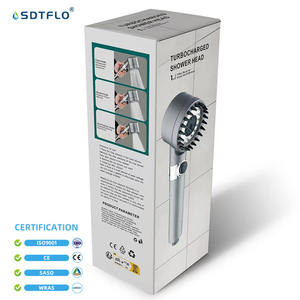 Testa doccia calda in vendita con soffione doccia ad alta pressione portatile Super forte doccia a pioggia - Product Image 6