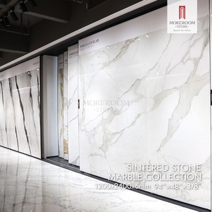 Dalles de porcelaine grand format extra large <span class=keywords><strong>en</strong></span> pierre frittée 1200x1200 à 1600x3200 mm pour sols, murs et façades, imitation marbre artificiel - Product Image 1