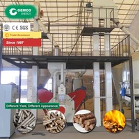 Usine de fabrication de granulés de biomasse pour la production de granulés de sciure de bois et de balles de riz pour le chauffage
