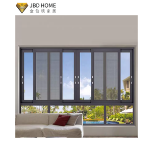 Finestra Scorrevole Moderna in Alluminio con Zanzariera Integrata in Acciaio Inox, Meccanismo di Chiusura One-Touch (Insonorizzata per Uso in Cucina) - Product Image 5