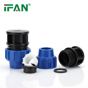 Ifan Landbouw Irrigatie Sanitair Systeem Pn16 Druk Plug Alle Grootte Hdpe Waterleiding Fittingen