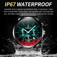 Jam Tangan Pria Binbond B0135 0135 Hot Sale Fashion Tali Baja Mesin Quartz Tanggal Otomatis Tahan Air Relogio Masculino