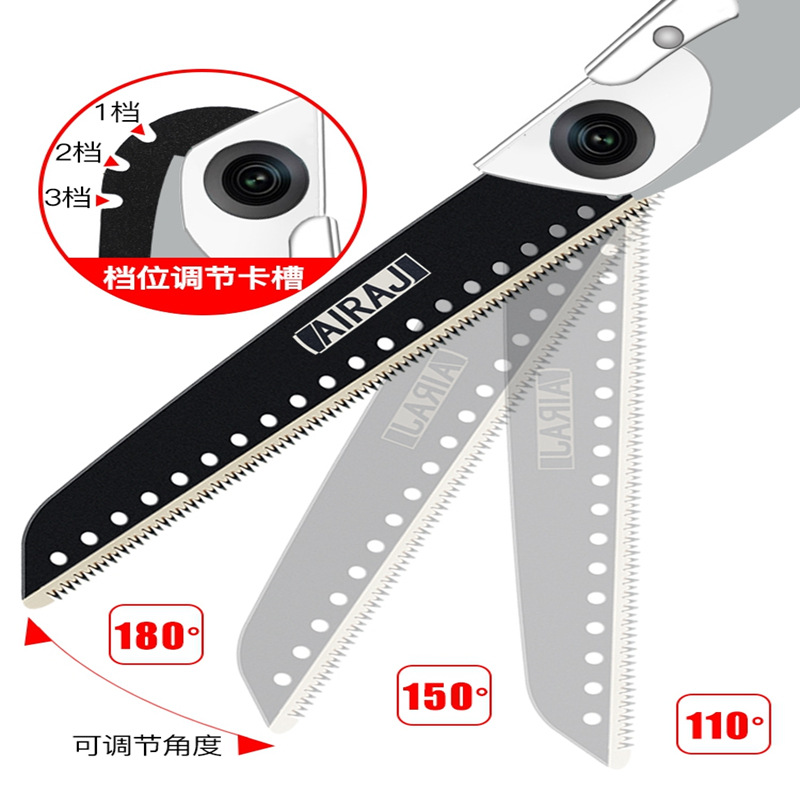 Садовая пила для обрезки деревьев, Складная пила из стали SK5, многофункциональная портативная ручная пила для выживания