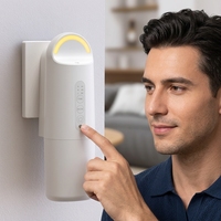 Nouveau Diffuseur Électrique Sans Eau à Capteur Lumineux, Capacité 100ml, Usage Domestique, Garantie 1 An, Biphasique (US)