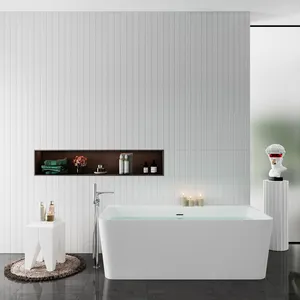 Новый дизайн, твердая поверхность, полимерный камень, искусственный камень, ванна для замачивания/Автономный камень для ванны