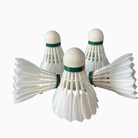 ST NO 5 Balles de badminton en plumes d'oie de haute qualité fabriquées dans notre propre usine Nous proposons également des services de personnalisation