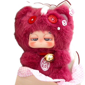 Série de peluches authentiques Derpkid (Jiongzi) Dragon Catching Master, boîte mystère, animaux mignons, figurines faites à la main, ornements pour enfants, unisexe - Product Image 1