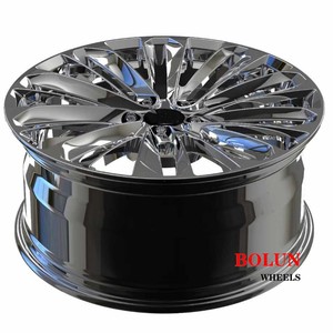 Tùy Chỉnh T6061-T6 Nhôm Giả Mạo Đánh Bóng Chrome Vành Cường Độ Cao Trọng Lượng Nhẹ 20 22 Inch 5x130 5*112 OEM bencely Cadilac 20 Mô Hình - Product Image 2