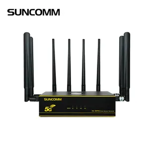 フィリピン売れ筋SUNCOMM O1 5GワイヤレスルーターWiFi6メッシュQoS PCI AT TTL VPNデュアルバンド5Gルーター (SIMカードスロット付き)