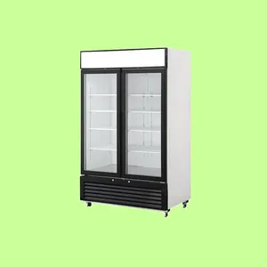 Supermarket Wholesaler shop display fridges Glass Door fridge