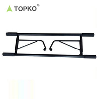 Barre de traction murale noire TOPKO durable avec logo personnalisé, idéale pour l'exercice à domicile – Meilleure vente