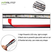 RGB Multi color Flexible Flowing Car LED-Licht Under glow Under body Wasserdichtes Auto Chassi Neon Atmosphere Light